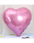5 sztuk 18 cal różowe złoto czerwona gwiazda balony foliowe w kształcie serca dekoracje ślubne walentynki balon z helem chłopiec