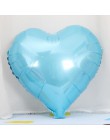 5 sztuk 18 cal różowe złoto czerwona gwiazda balony foliowe w kształcie serca dekoracje ślubne walentynki balon z helem chłopiec
