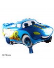 Samochód wyścigowy z balonów foliowych 1pc 18 cali Disney Cartoon samochodów Globos Handheld Air Ballon dekoracje na przyjęcia u