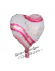 10 sztuk/partia 18 cali serca balony ślubne walentynki kocham cię folia aluminiowa helem globos dekoracje ślubne globos