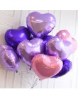 5 sztuk 18 cal różowe złoto czerwona gwiazda balony foliowe w kształcie serca dekoracje ślubne walentynki balon z helem chłopiec