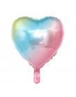 5 sztuk 18 cal różowe złoto czerwona gwiazda balony foliowe w kształcie serca dekoracje ślubne walentynki balon z helem chłopiec