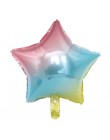 5 sztuk 18 cal różowe złoto czerwona gwiazda balony foliowe w kształcie serca dekoracje ślubne walentynki balon z helem chłopiec