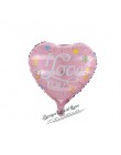 10 sztuk/partia 18 cali serca balony ślubne walentynki kocham cię folia aluminiowa helem globos dekoracje ślubne globos
