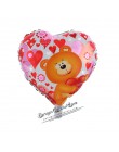 10 sztuk/partia 18 cali serca balony ślubne walentynki kocham cię folia aluminiowa helem globos dekoracje ślubne globos