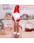 2019 wesołych świąt Elf Decor śliczne siedzi długonogie lalki noworoczny prezent dekoracje świąteczne dla domu Navidad Natal Noe
