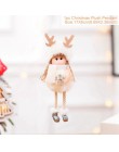 2019 wesołych świąt Elf Decor śliczne siedzi długonogie lalki noworoczny prezent dekoracje świąteczne dla domu Navidad Natal Noe