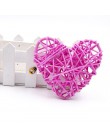 5 sztuk 2 rozmiary kolorowe Rattan okrągły/serce/gwiazda Sepak Takraw DIY kula ratanowa dom ogród/urodziny/materiały do dekoracj