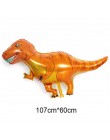 Dinozaur balony na imprezę dostaw papieru dinozaur Garland dla dzieci chłopiec urodziny strona dekoracji jurajski świat dżungli 