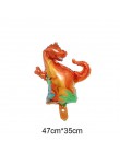 Dinozaur balony na imprezę dostaw papieru dinozaur Garland dla dzieci chłopiec urodziny strona dekoracji jurajski świat dżungli 