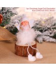2019 wesołych świąt Elf Decor śliczne siedzi długonogie lalki noworoczny prezent dekoracje świąteczne dla domu Navidad Natal Noe