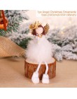 2019 wesołych świąt Elf Decor śliczne siedzi długonogie lalki noworoczny prezent dekoracje świąteczne dla domu Navidad Natal Noe