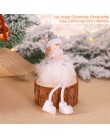 2019 wesołych świąt Elf Decor śliczne siedzi długonogie lalki noworoczny prezent dekoracje świąteczne dla domu Navidad Natal Noe