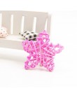 5 sztuk 2 rozmiary kolorowe Rattan okrągły/serce/gwiazda Sepak Takraw DIY kula ratanowa dom ogród/urodziny/materiały do dekoracj
