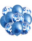 10 sztuk 12 cal metalowe balony złoty balony konfetti Chrome balony dekoracje urodzinowe dla dorosłych wesele wystrój Globos