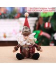 2019 wesołych świąt Elf Decor śliczne siedzi długonogie lalki noworoczny prezent dekoracje świąteczne dla domu Navidad Natal Noe