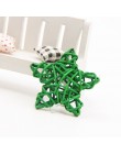 5 sztuk 2 rozmiary kolorowe Rattan okrągły/serce/gwiazda Sepak Takraw DIY kula ratanowa dom ogród/urodziny/materiały do dekoracj