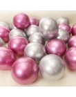 10/20 sztuk 5 Cal złoto srebro metalowe lateksowe balony metalowe chromowane balon dekoracje ślubne materiały urodzinowe
