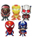 1pc Avengers balon foliowy Superhero balon z helem Spiderman Batman balon materiały urodzinowe dla dzieci