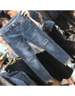 Cheap wholesale 2019 nowa wiosna lato jesień Hot sprzedaży moda damska casualowe spodnie jeansowe BP69
