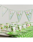 Taoup banery urodzinowe dinozaur Party Decor Baby Shower chłopcy dekoracje na imprezę urodzinową dla dzieci impreza w stylu Safa