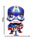 1pc Avengers balon foliowy Superhero balon z helem Spiderman Batman balon materiały urodzinowe dla dzieci