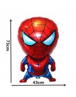 1pc Avengers balon foliowy Superhero balon z helem Spiderman Batman balon materiały urodzinowe dla dzieci