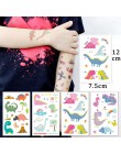 Taoup banery urodzinowe dinozaur Party Decor Baby Shower chłopcy dekoracje na imprezę urodzinową dla dzieci impreza w stylu Safa