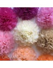 10 sztuk 10 "/bibuła 25cm pompony kule kwiatowe ślubne chusteczki na imprezę papierowe pompony Wedding party ozdobne statki kwia