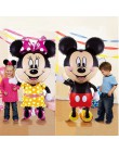 Folia Mickey Mouse balony Giant Minnie balon Mickey Theme dekoracja urodzinowa dla dzieci zabawki z kreskówek Baby shower globos