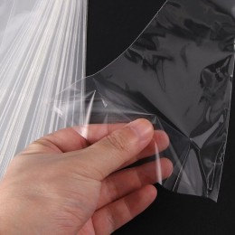 100 sztuk/partia DIY worek na cukierki ślub sprzyja dekoracja urodzinowa słodki celofan przezroczysty stożek przechowywania z wo