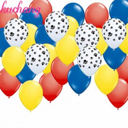 40 sztuk Mix 2.3g zwierzęta pies łapa lateksowe balony zwierząt dekoracja imprezy tematycznej dzieci klasyczne zabawki Globos he
