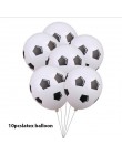 13 sztuk piłka nożna balony z motywem piłki nożnej strona lateksowa folia helem Air Ballon chłopcy urodziny zabawki do gry Event