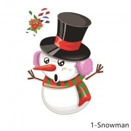 Boże narodzenie zdejmowane okno szklana naklejka ozdoby choinkowe dla domu Santa Snowman Navidad 2019 Natal Noel nowy rok 2020 p