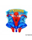 1pc Avengers balon foliowy Superhero balon z helem Spiderman Batman balon materiały urodzinowe dla dzieci