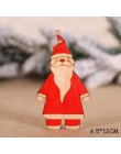 Nowy rok 2020 drewniane ozdoby świąteczne boże narodzenie drzewo DIY wystrój drewno łosia wisiorek Noel boże narodzenie dekoracj