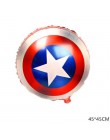 1pc Avengers balon foliowy Superhero balon z helem Spiderman Batman balon materiały urodzinowe dla dzieci
