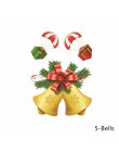 Boże narodzenie zdejmowane okno szklana naklejka ozdoby choinkowe dla domu Santa Snowman Navidad 2019 Natal Noel nowy rok 2020 p