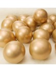 10/20 sztuk 5 Cal złoto srebro metalowe lateksowe balony metalowe chromowane balon dekoracje ślubne materiały urodzinowe