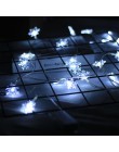 Snowflake Garland 1M 3M 6M LED Light dekoracje ślubne Mariage dla domu wystrój na święta bożego narodzenia nowy rok Baby Shower 