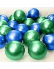10/20 sztuk 5 Cal złoto srebro metalowe lateksowe balony metalowe chromowane balon dekoracje ślubne materiały urodzinowe