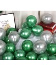 10/20 sztuk 5 Cal złoto srebro metalowe lateksowe balony metalowe chromowane balon dekoracje ślubne materiały urodzinowe
