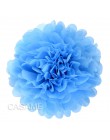 10 sztuk 10 "/bibuła 25cm pompony kule kwiatowe ślubne chusteczki na imprezę papierowe pompony Wedding party ozdobne statki kwia