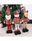 1/3 sztuk dekoracje na boże narodzenie dla boże narodzenie w domu lalki dekoracje dla dzieci drzewo prezentowe Navidad nowy rok 