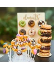 Drewniana ściana trzyma tablice pączków stoją wiszące pączki stół akcesoria do dekoracji ślubnych Baby Shower Kids dekoracje na 