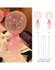 6 sztuk stół uchwyt na balon Centerpieces balony kolumna uchwyty do dekoracji ślubnych dla dzieci Birthday Party przybory dla ni