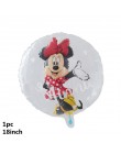 Minnie głowa myszki mickey foliowe pionowe balony helem kreskówka myszka miki balony dekoracje na imprezę urodzinową Baby Shower
