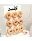 Drewniana ściana trzyma tablice pączków stoją wiszące pączki stół akcesoria do dekoracji ślubnych Baby Shower Kids dekoracje na 