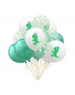 Taoup banery urodzinowe dinozaur Party Decor Baby Shower chłopcy dekoracje na imprezę urodzinową dla dzieci impreza w stylu Safa