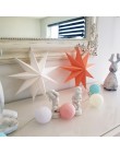 1 sztuk 30cm 6 "DIY dziewięć kątów papierowe gwiazdki wiszące latarnia bożonarodzeniowa strona główna ozdobne statki